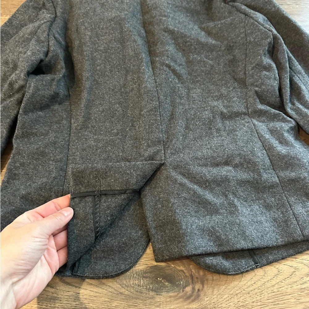 J. Crew Wool Tuxedo Jacket Short Blazer